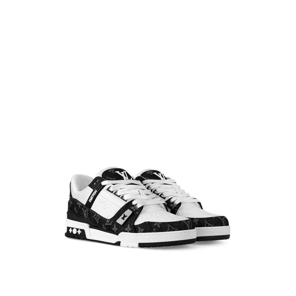 Louis Vuitton LV Trainer Sneaker ‘Monogram Black Denim’