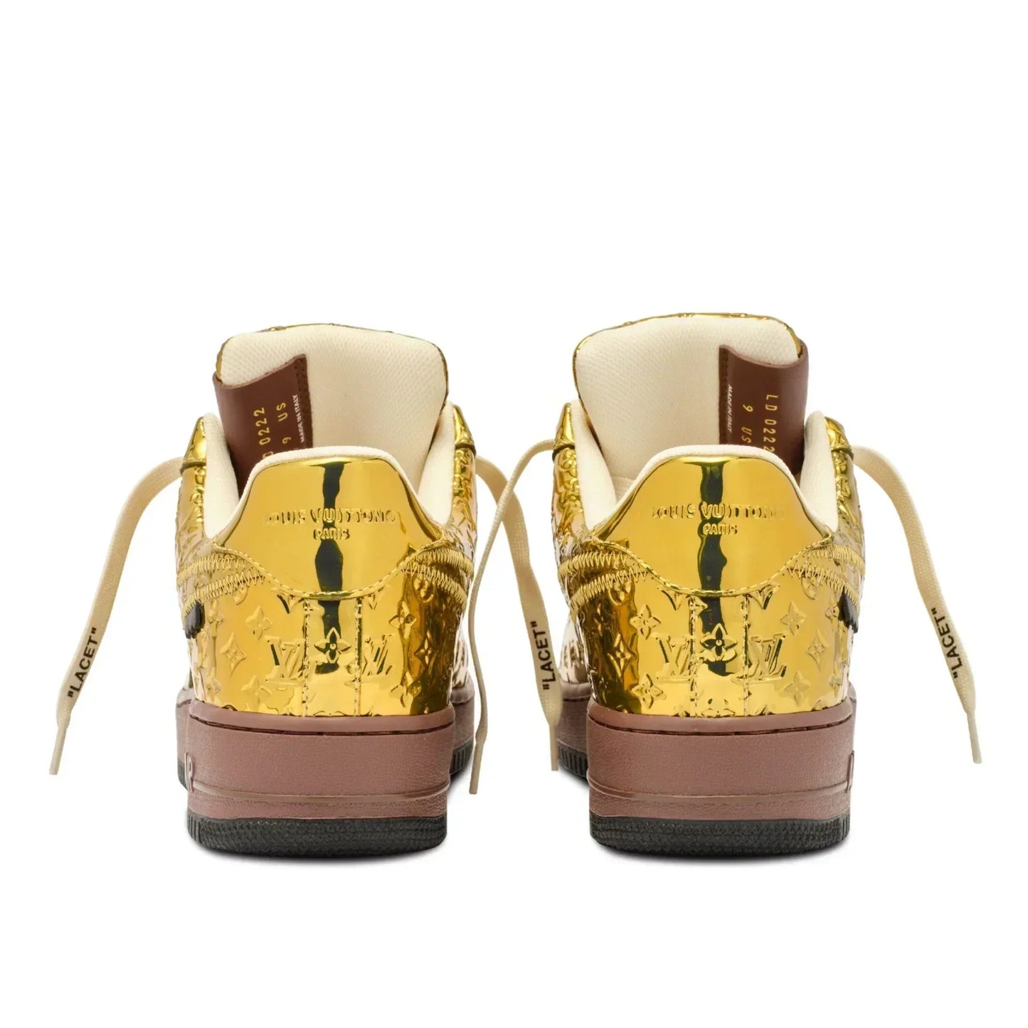 Louis Vuitton x Nike Air Force 1 Low 'Gold'